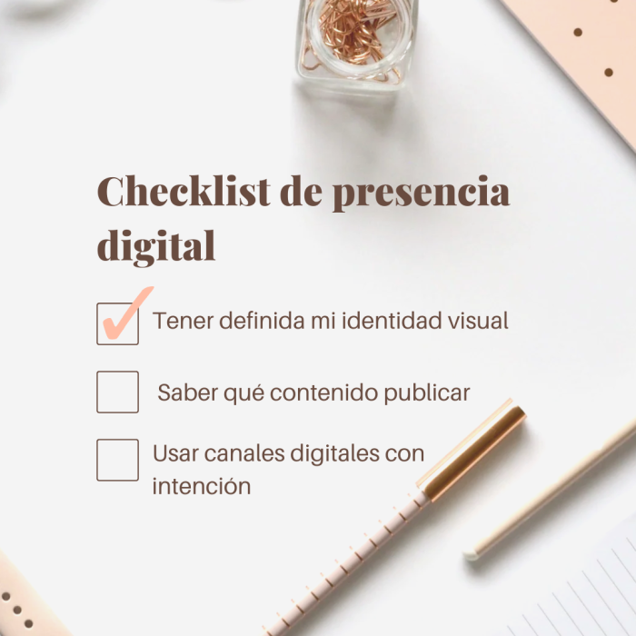 Checklist + Pack de Iniciación: de la duda a la acción digital